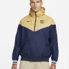 Nike F.C. Barcelona Windrunner Full-Zip Hooded Jacket - Obsidian