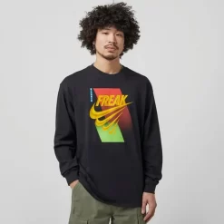 Nike Giannis Freak Long-Sleeve T-Shirt - Black