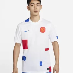 Nike Netherlands 2021 Stadium Away Football Shirt - White