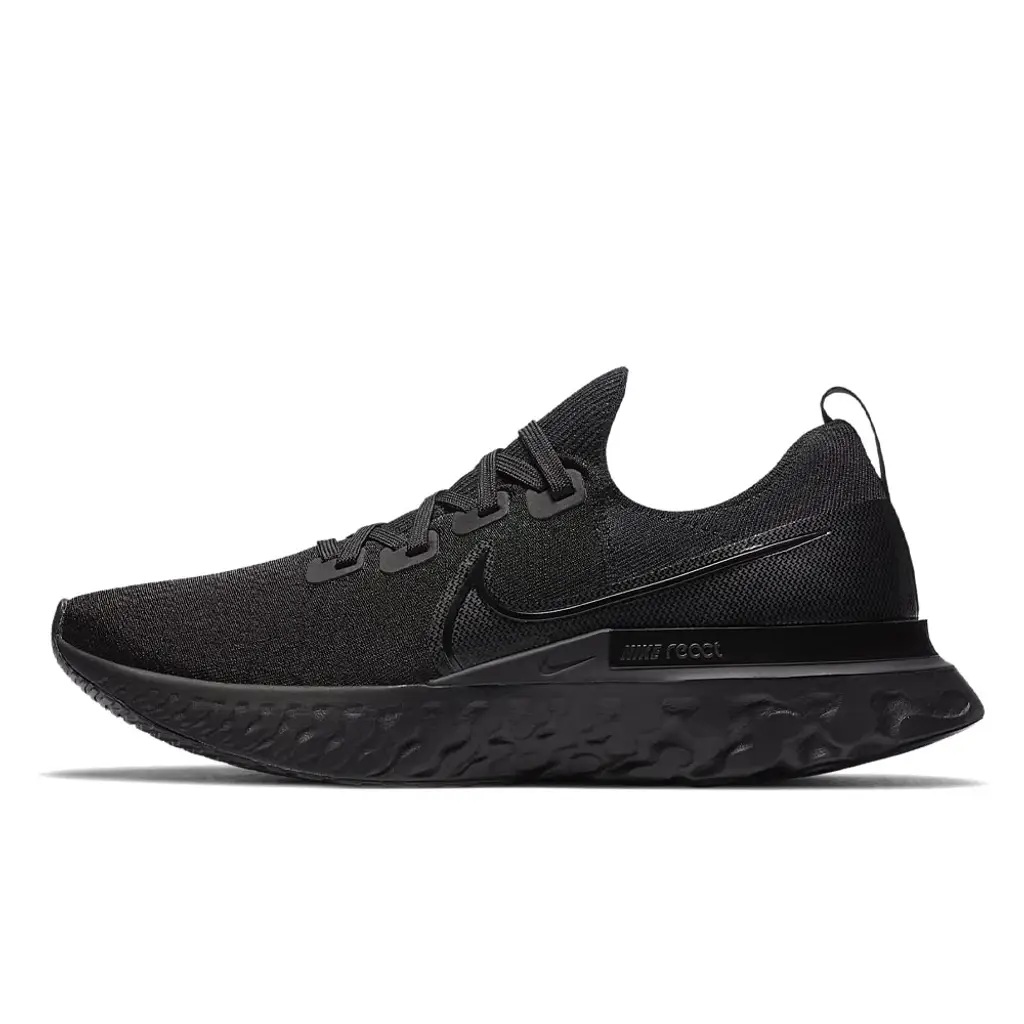 Nike React Infinity Run Flyknit Triple Black