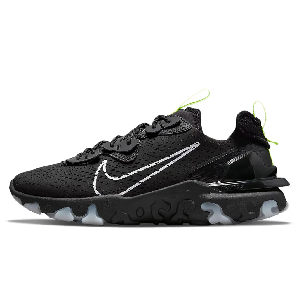 Nike React Vision Black Reflect Silver