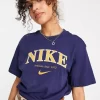 Nike Retro Athletics T-Shirt - Navy
