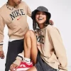 Nike Retro Collegiate Crew Sweatshirt - Help Beige