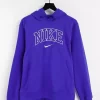 Nike Retro Logo Fleece Hoodie - Game Royal