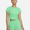 Nike Sportswear Crop T-Shirt - Spring Green