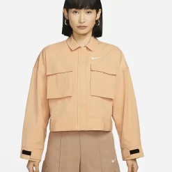 Nike Sportswear Essential Woven Jacket - Harvest Moon