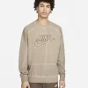 Nike Sportswear Jersey Crew - Moon Fossil