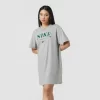 Nike Sportswear Short-Sleeve Graphic Dress - Grey