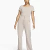 Nike Sportswear Short-Sleeve Jersey Jumpsuit - Diffused Taupe