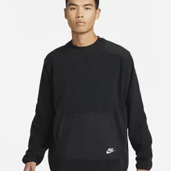 Nike Sportswear Sport Essentials+ Fleece Crew Top - Black