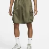Nike Sportswear Tech Pack Woven Utility Shorts - Medium Olive