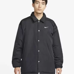 Nike Sportswear Therma-FIT Authentics Insulated Coach Jacket - Black