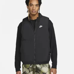Nike Therma-FIT Club Woven Insulated Gilet - Black