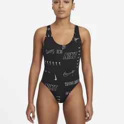 Nike U-Back 1-Piece Swimsuit - Black