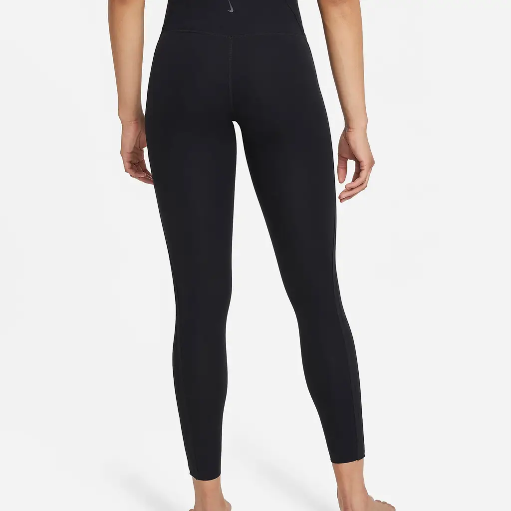 Nike Yoga Luxe Dri-FIT High-Waisted 7/8 Infinalon Leggings - Black - Image 2