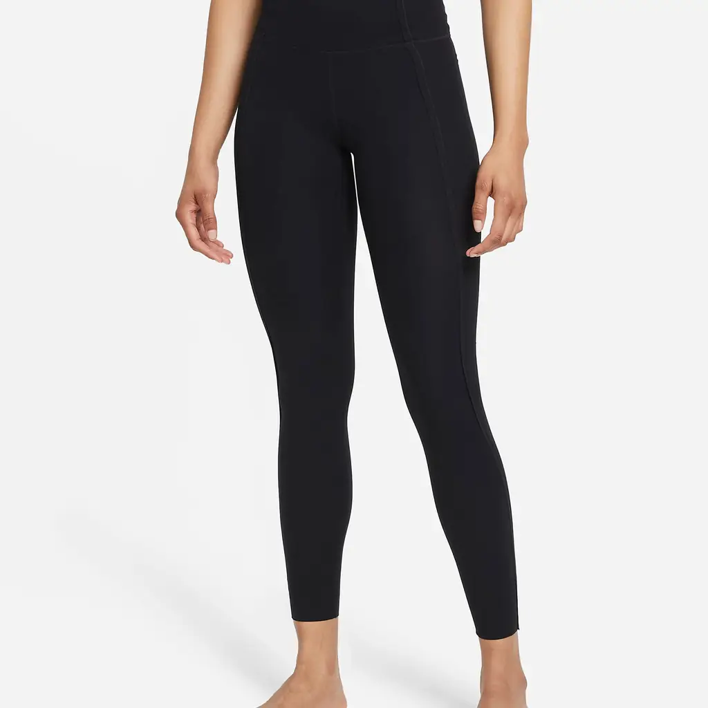 Nike Yoga Luxe Dri-FIT High-Waisted 7/8 Infinalon Leggings - Black