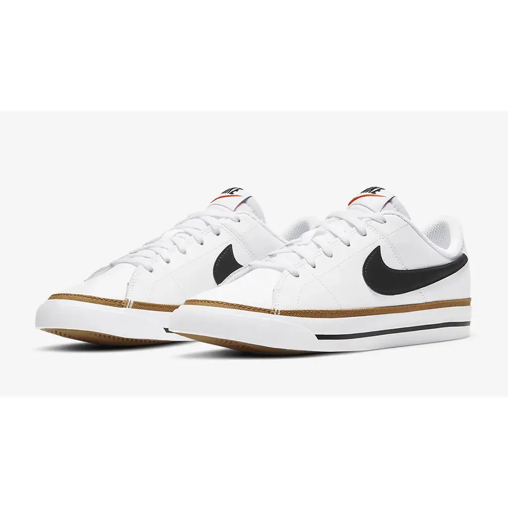NikeCourt Legacy GS White Desert Ochre - Image 2
