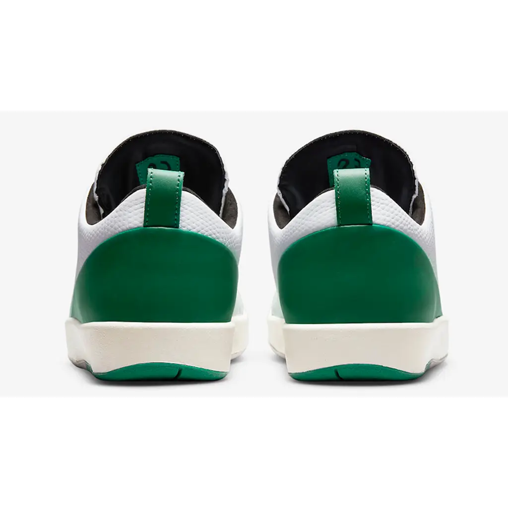 Nike Nina Chanel Abney X Air Jordan 2 Low White Green - Image 4