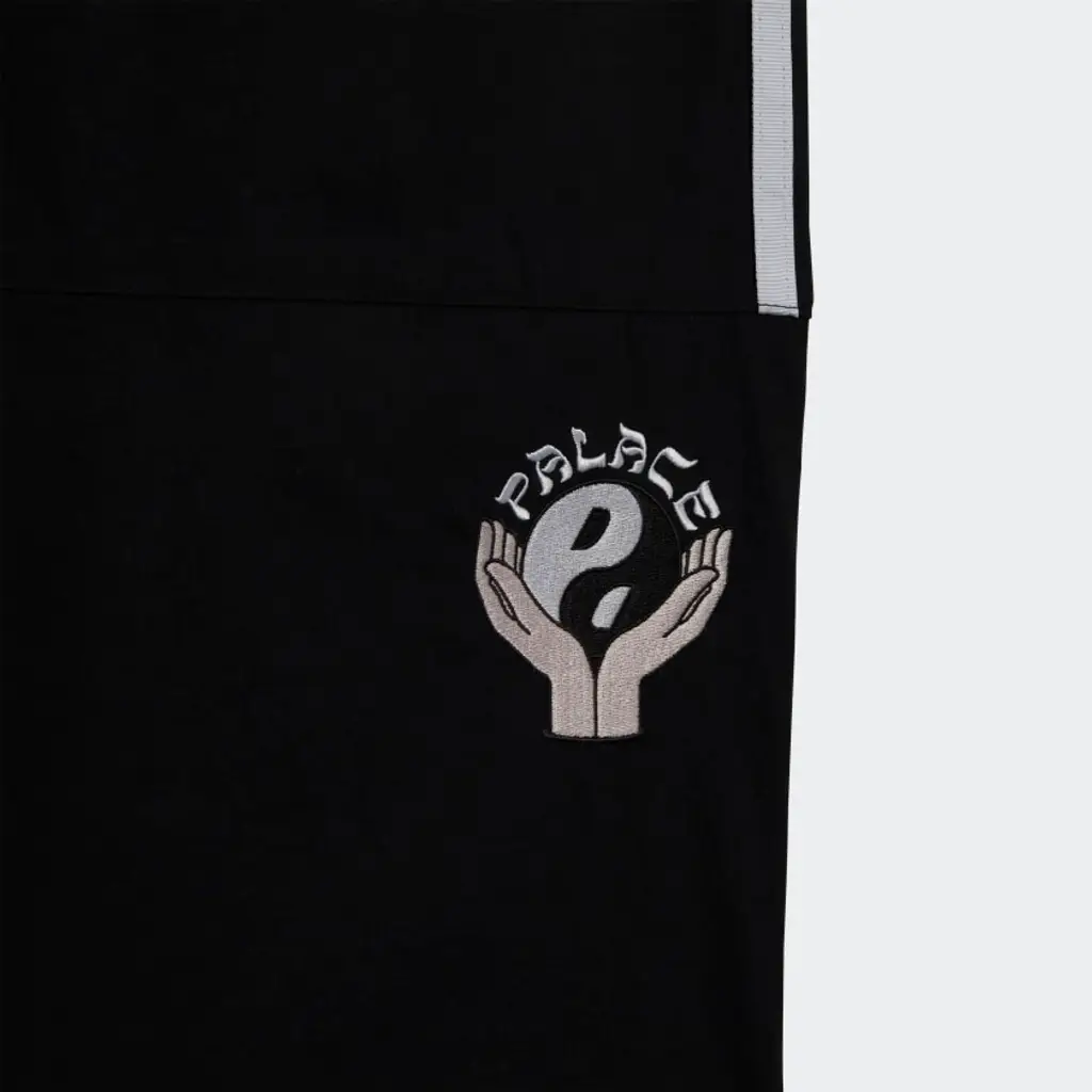 Palace X Adidas Zip Tracksuit Bottoms - Black - Image 4