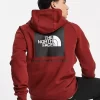 The North Face Raglan Red Box Hoodie - Red
