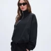 Pernille Teisbaek X ADANOLA Nylon Asymmetric Jacket - Black
