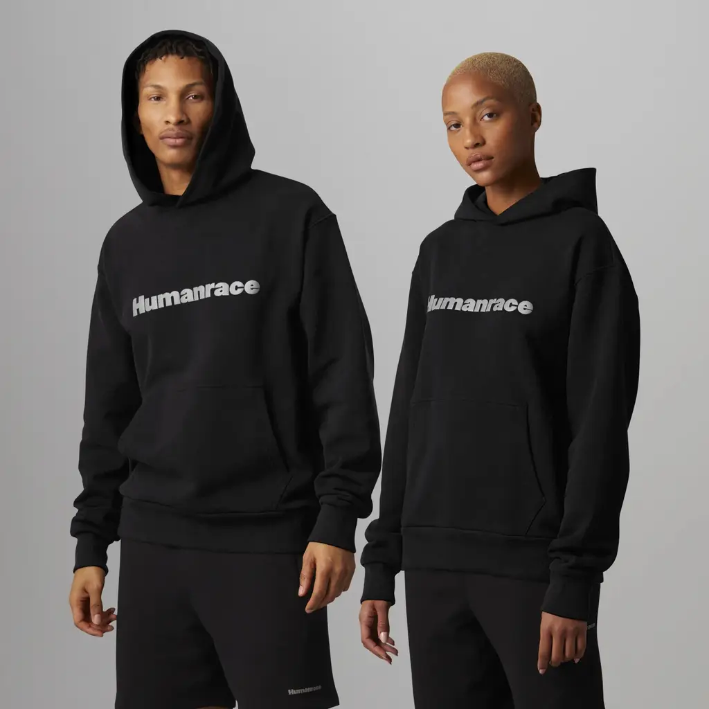 Pharrell Williams X Adidas Basics Hoodie - Black