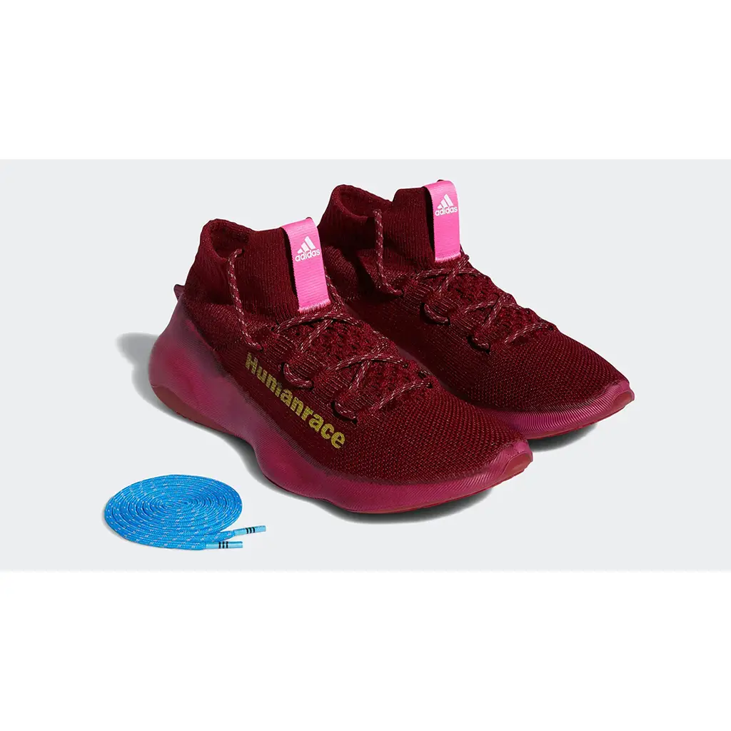 Pharrell Williams X Adidas Humanrace Sichona Burgundy - Image 2