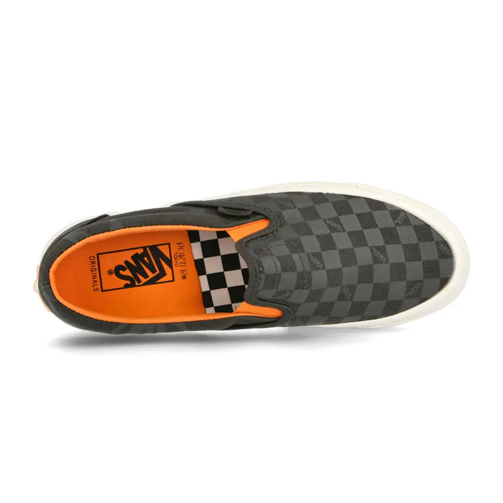 PORTER X Vans UA OG Classic Slip On LX Forest Night - Image 6