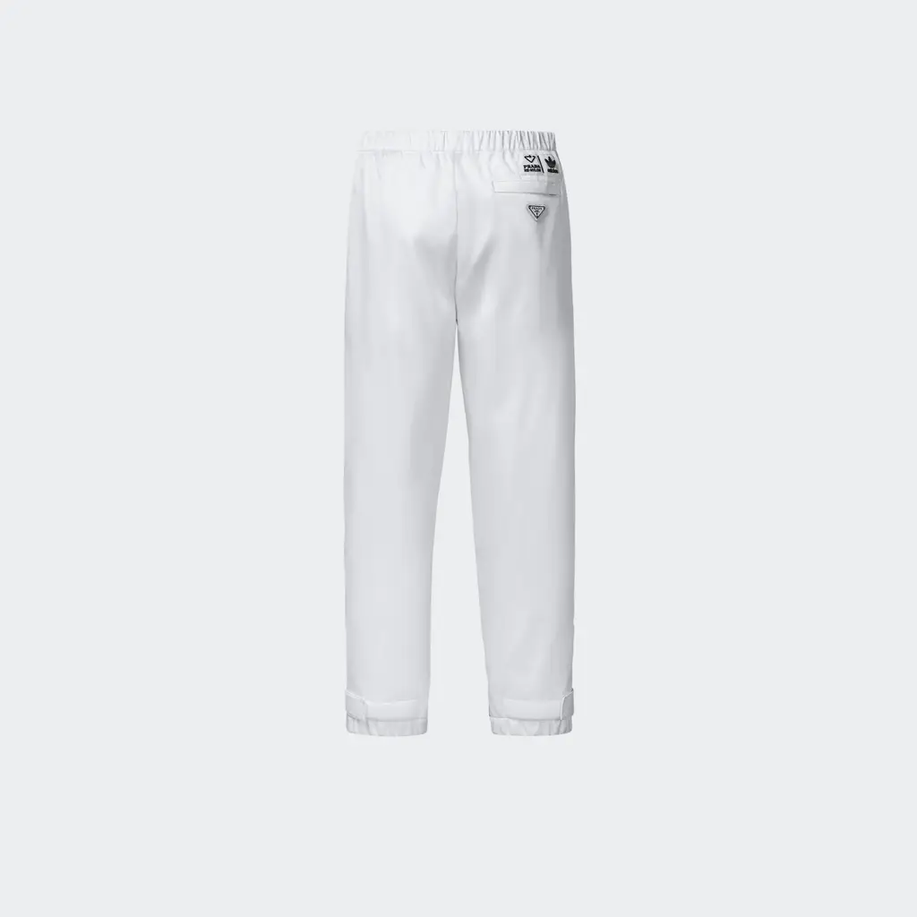 Prada X Adidas Re-Nylon Tracksuit Bottoms - White - Image 2