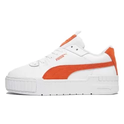 PUMA Cali Sport White Ultra Orange
