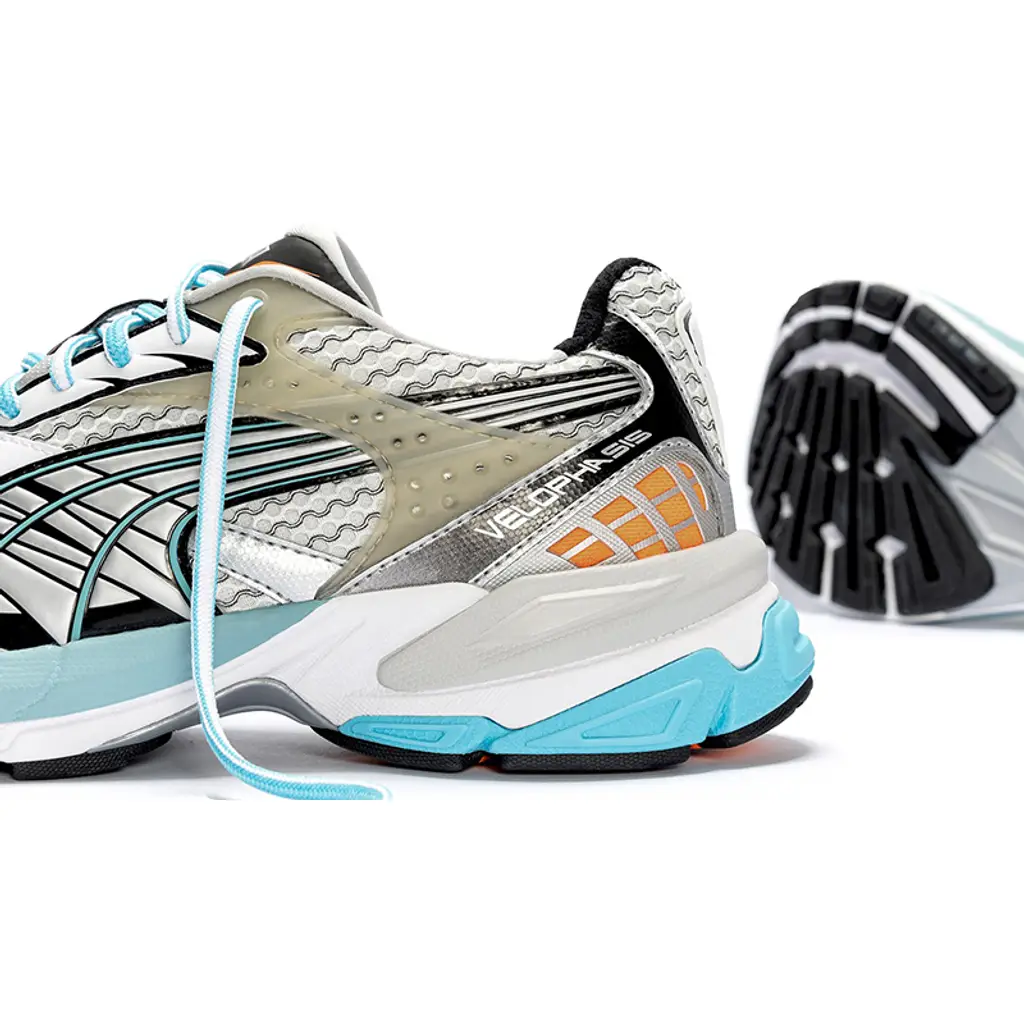 PUMA Velophasis Bionic Teal Silver - Image 4