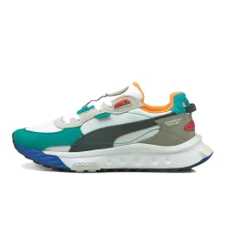 PUMA Wild Rider Layers White Viridian Green