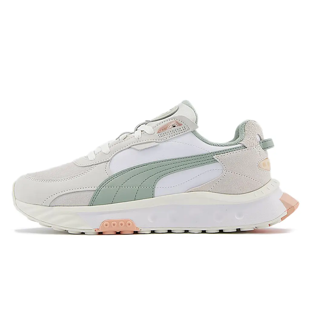 PUMA Wild Rider White Vaporous Grey