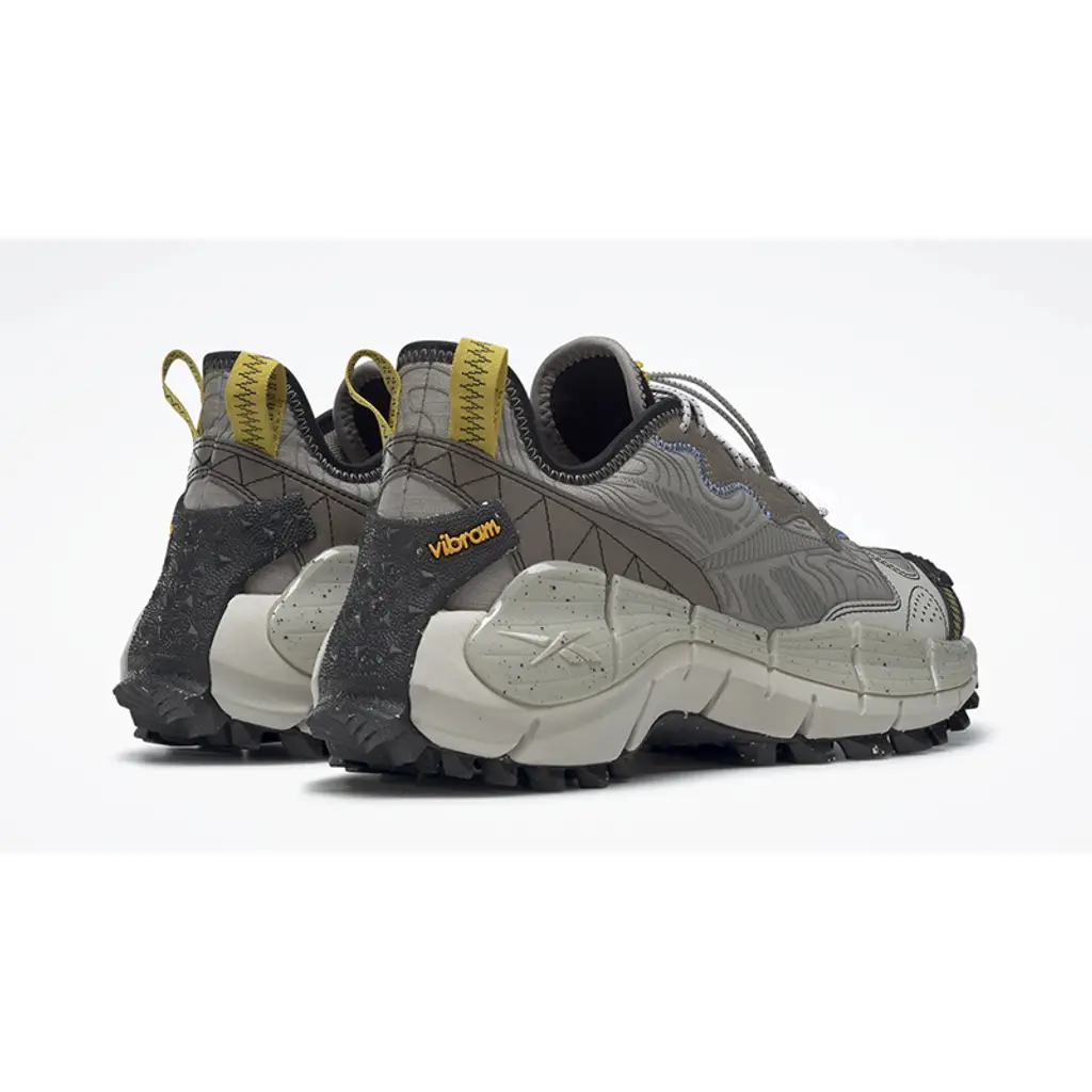 Reebok Zig Kinetica 2 Edge Boulder Grey - Image 4