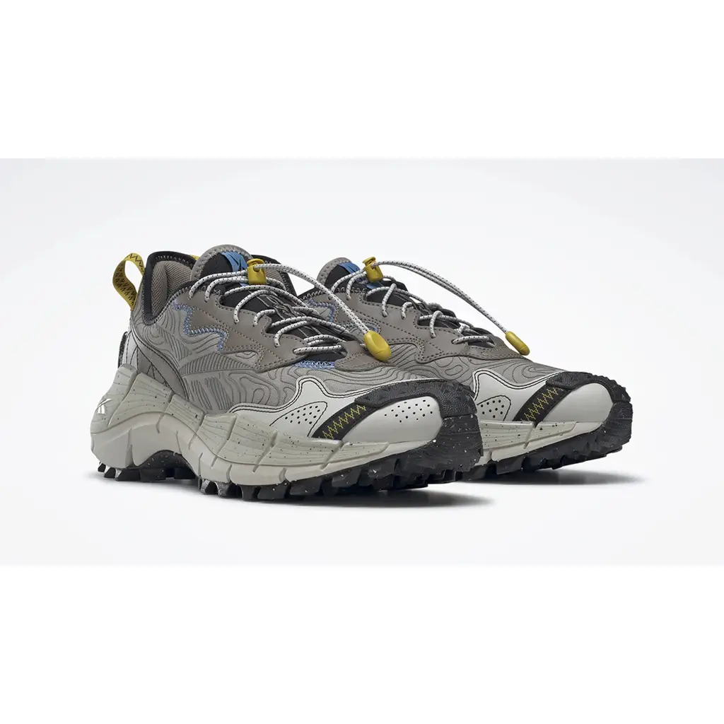 Reebok Zig Kinetica 2 Edge Boulder Grey - Image 2