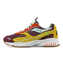 Saucony 3D Grid Hurricane Trailian Brown Mustard