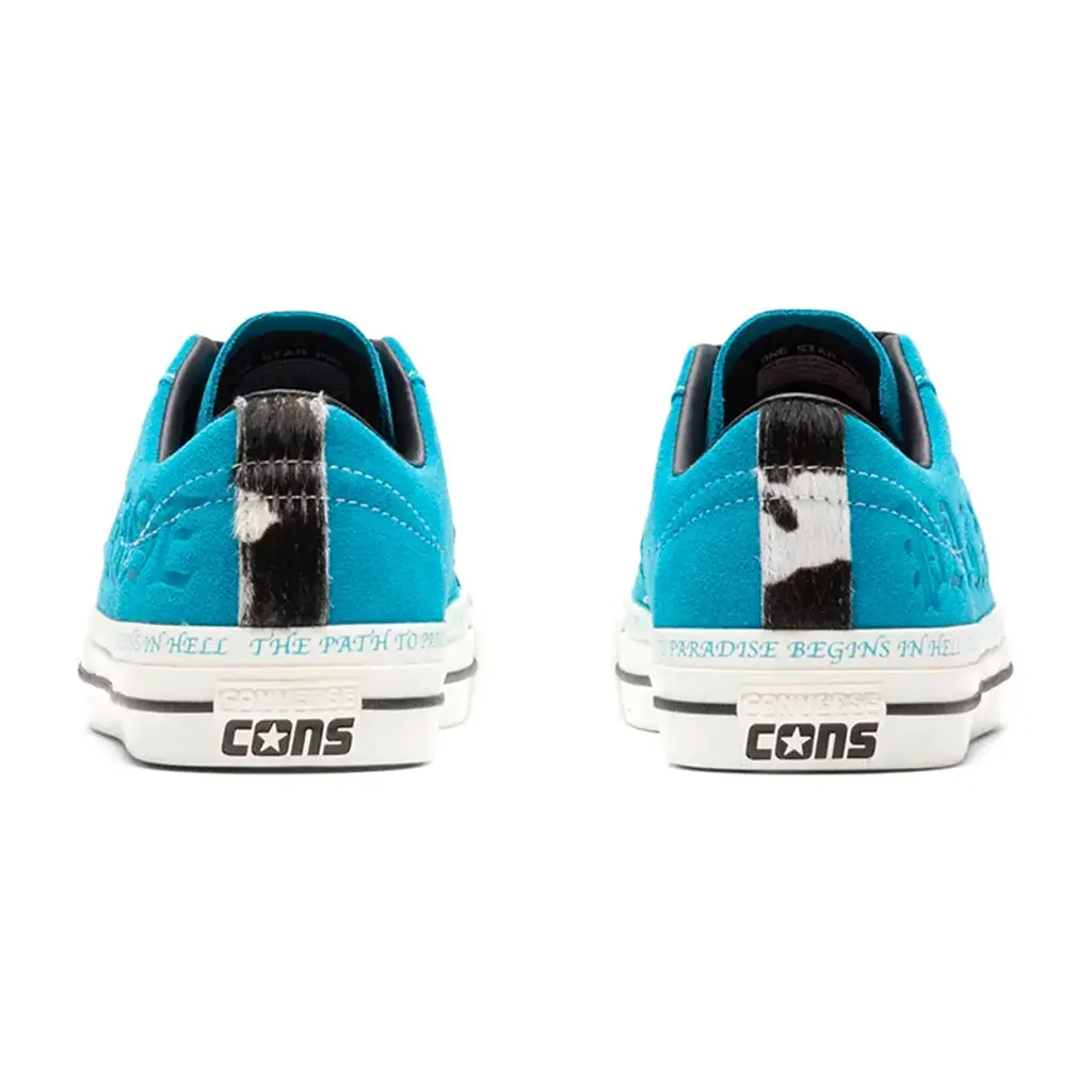 Sean Pablo X Converse One Star Pro Ox Rapid Teal - Image 4