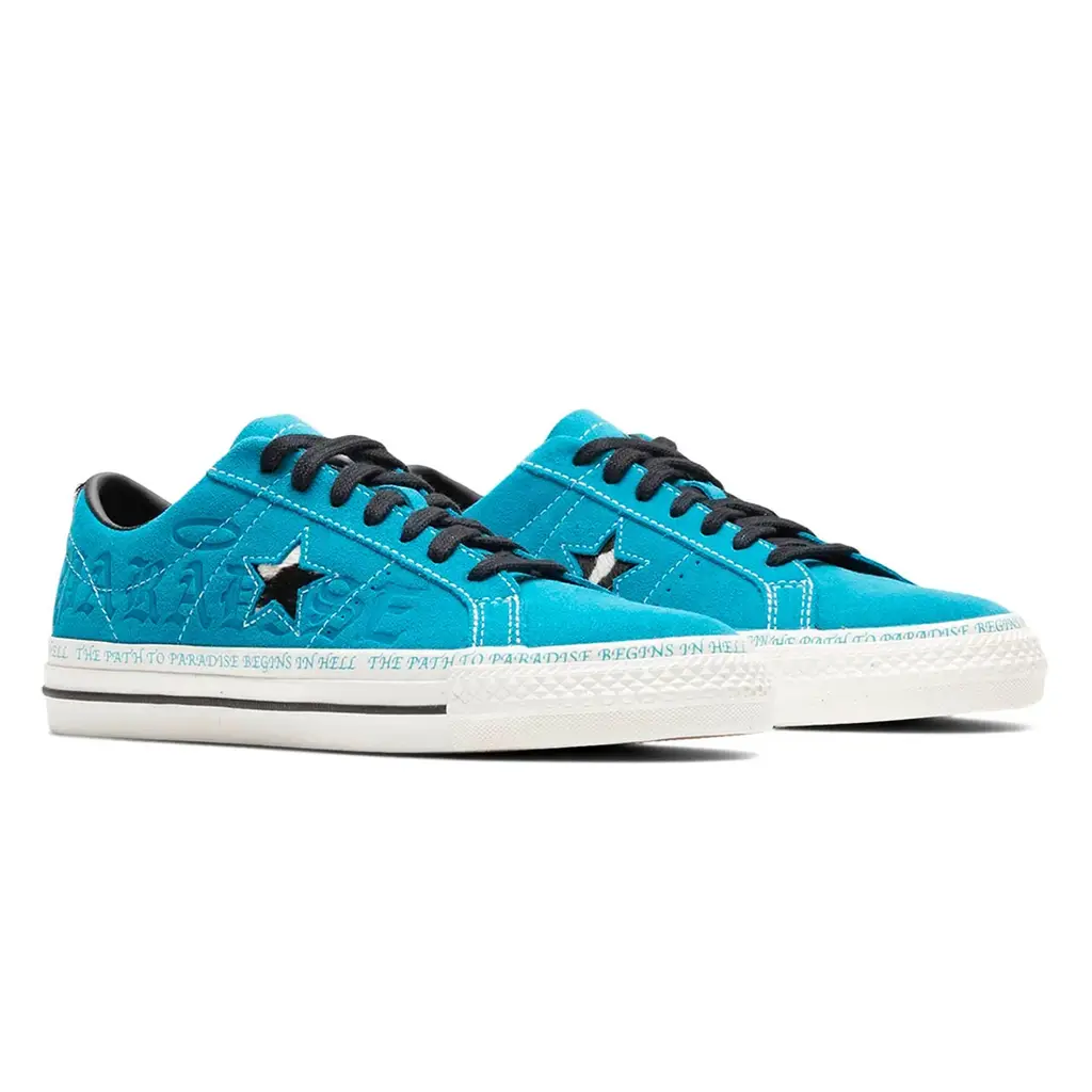 Sean Pablo X Converse One Star Pro Ox Rapid Teal - Image 2
