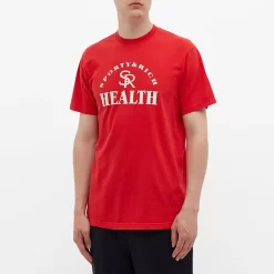 Sporty & Rich Ball Game T-Shirt - Sports Red
