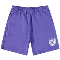 Sporty & Rich Beverly Hills Gym Shorts - Purple