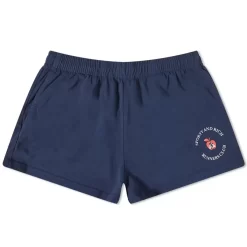 Sporty & Rich Big Apple Shorts - Navy