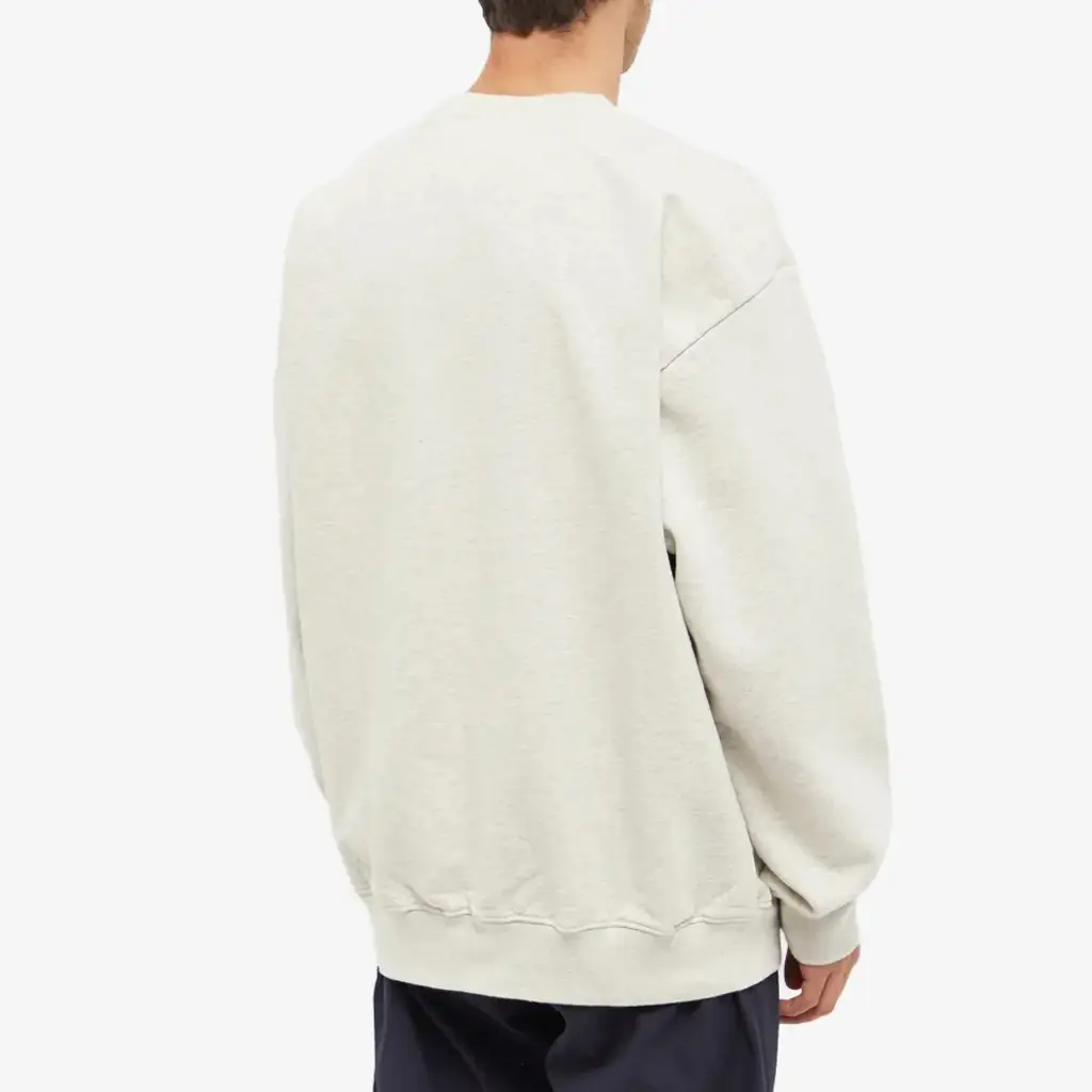 Sporty & Rich California Crew Sweatshirt - Heather Oatmeal - Image 2