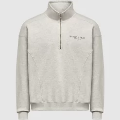 Sporty & Rich California Zip Sweatshirt - Grey
