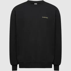 Sporty & Rich Classic Logo Sweatshirt - Black