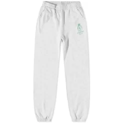 Sporty & Rich Crown Sweat Pant - Heather Grey