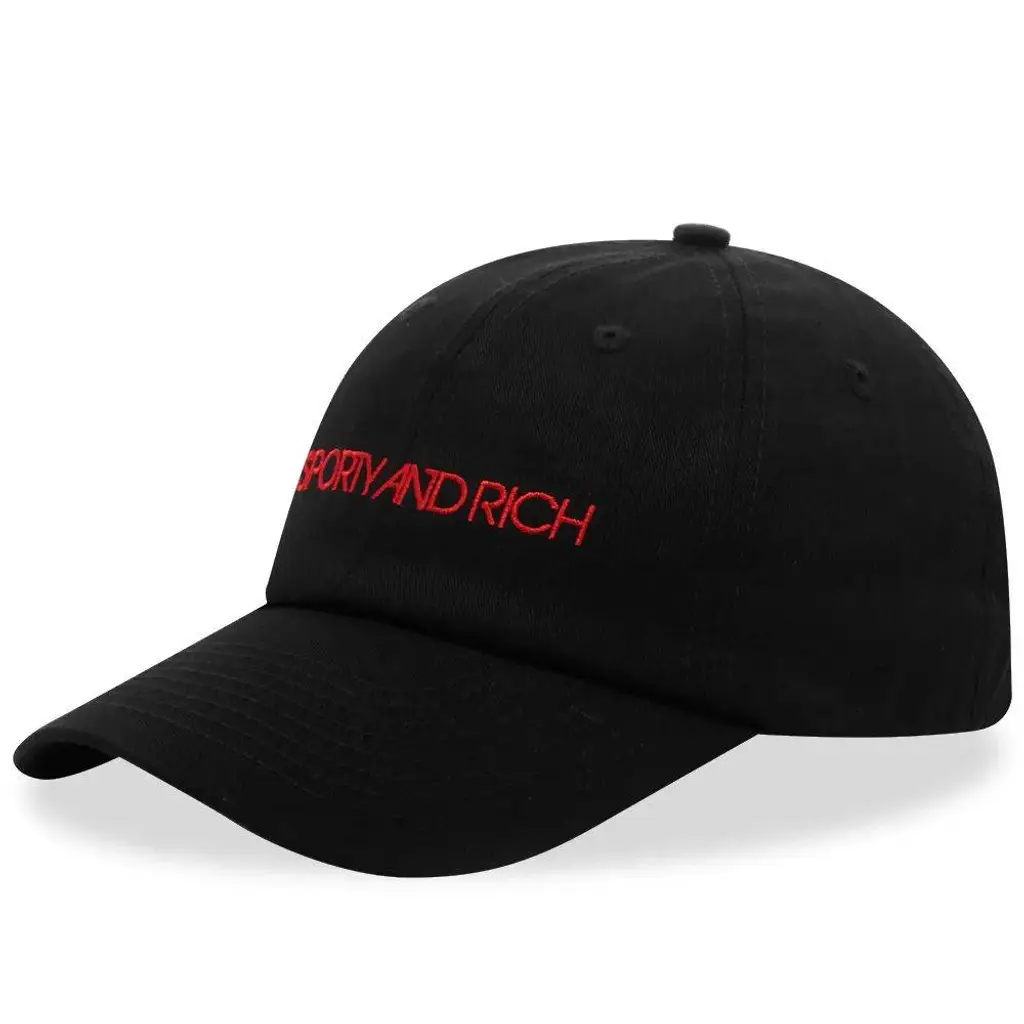 Sporty & Rich Disco Hat - Faded Black