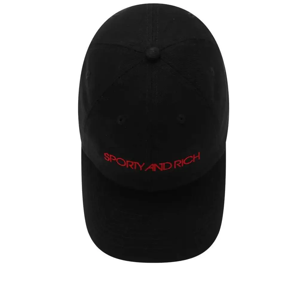 Sporty & Rich Disco Hat - Faded Black - Image 2