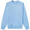 Sporty & Rich Drink More Water Crew Sweat - Periwinkle