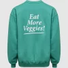 Sporty & Rich Eat Veggies Sweatshirt - Green