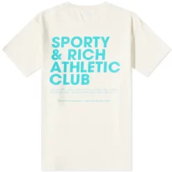 Sporty & Rich Exercise Often T-Shirt - Cream